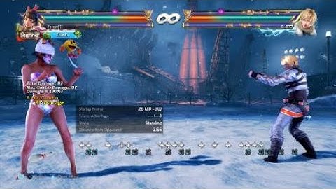 Josie b+2+3 High Unblockable Attack 87 Damage Combo Season 4 TEKKEN™7_20220521144010