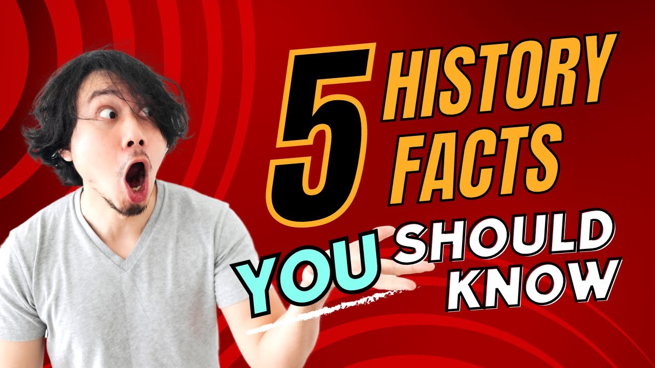 5 Shocking History facts Historical facts YouTube