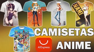 Camisetas o Playeras de Anime en AliExpress