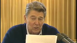 president Reagan radio address on NATO summit in Brussels Belgium on March 5 1988