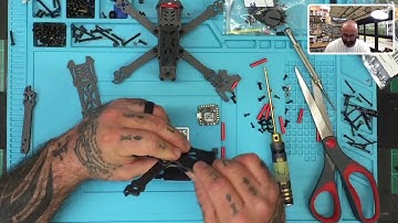 DIY F140 3 Inch Drone Kit Part 1 - Frame Assembly from Cyclone FPV