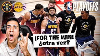 ¡OTRO FOR THE WIN de MURRAY para ELIMINAR A LEBRON!👑🤬 - NUGGETS vs LAKERS (Game 5)