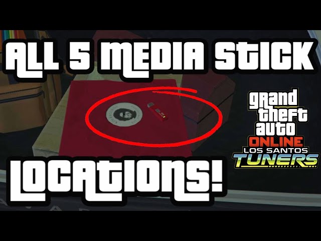 GTA 5 media player: All media stick locations