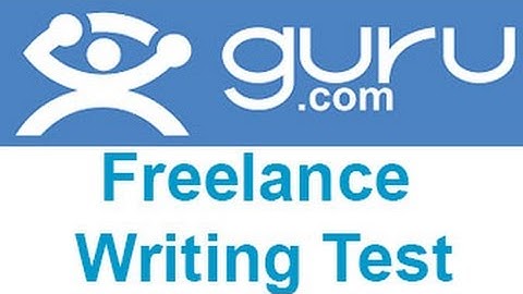 Guru Freelance Writing Exam Answers