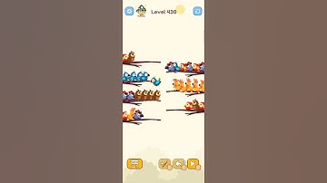 Bird Sort Colour GAMEPLAY LEVEL 430🔥Subscribe Channel@8-Bit games🔥