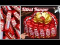 Coolest Chocolates box Gift idea || Heart shaped kitkat hamper