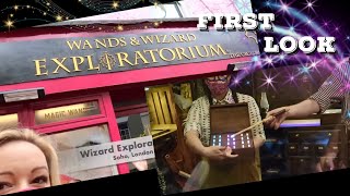 FIRST LOOK  WANDS & WIZARD EXLORATORIUM WAND MAKING EXPERIENCE | VICTORIA MACLEAN