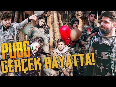 GERÇEK HAYATTA PUBG OYNAMAK !! ( AIRSOFT )