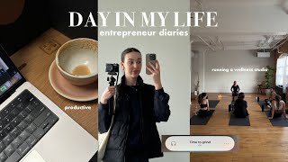 Day Wme 6Am As A 22-Year-Old Entrepreneur Running A Wellness Studio Time Organization