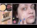 Let&#39;s Test!: Soap &amp; Glory One Heck of a Blot Foundation + Kick Ass Powder