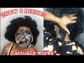 First Time Using Rice Water On My 4c Hair *EXTREME GROWTH* 7 Day Challenge 2021| Vibequeeen !