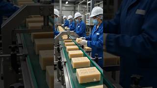 ​🧼 How Soap Is Made In Factories: The Ultimate Process! ✨ #howitsmade #shorts