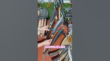 ⚒️😱DAO CHẶT XƯƠNG SIÊU BÉN ,RÈN TỪ THÉP NHÍP