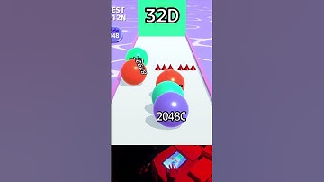 Ball Run 2048 ♾️ INFINITY | High Score Game !!! | Part #120 | EAQ Gaming #games #shorts