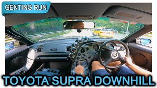 Toyota Supra A80 after the breakfast ... | Malaysia #POV [Genting Run 冲上云霄] [No Talking]