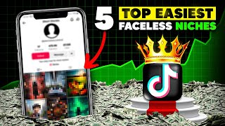 Top 5 Easy faceless TikTok Niches 🚀