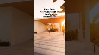 Brand New Construction in Miami Springs under $3M!