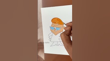 Dexter’s Laboratory 🧪 #cartoon#dexterslaboratory#dexter#easypainting