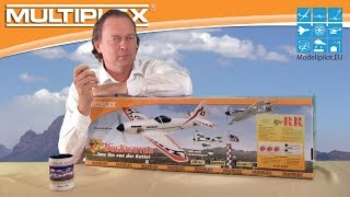 DOGFIGHTER MULTIPLEX RC RACING AIRCRAFT VIDEO TESTREPORT OUT OF THE BOX TESTBERICHT TEST
