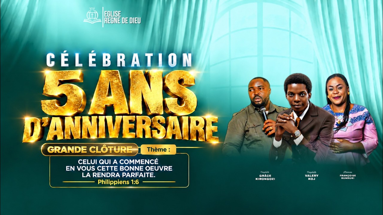 GRANDE CLOTURE CELEBRATION 5 ANS D'ANNIVERSAIRE