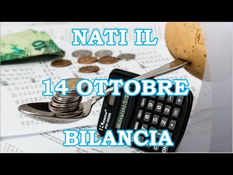 Video: Il 14 ottobre è Bilancia?