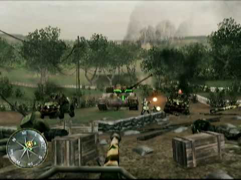 Call Of Duty 3 Wii Gameplay Trailer Youtube