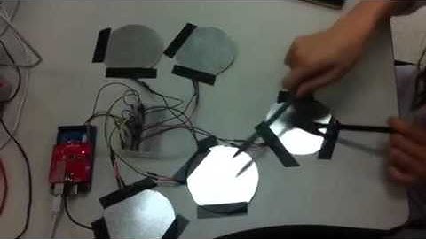 Piezo Drum made with Arduino & Music Shield