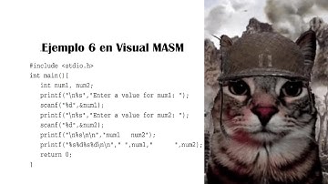 Ejercicios básicos en Ensamblador#6 - (Usando Visual MASM)
