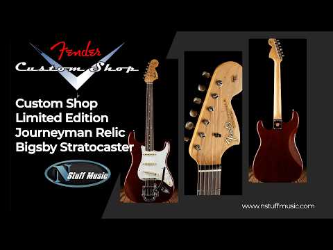 Fender Custom Shop Limited Edition Journeyman Relic Bigsby Stratocaster - Walnut