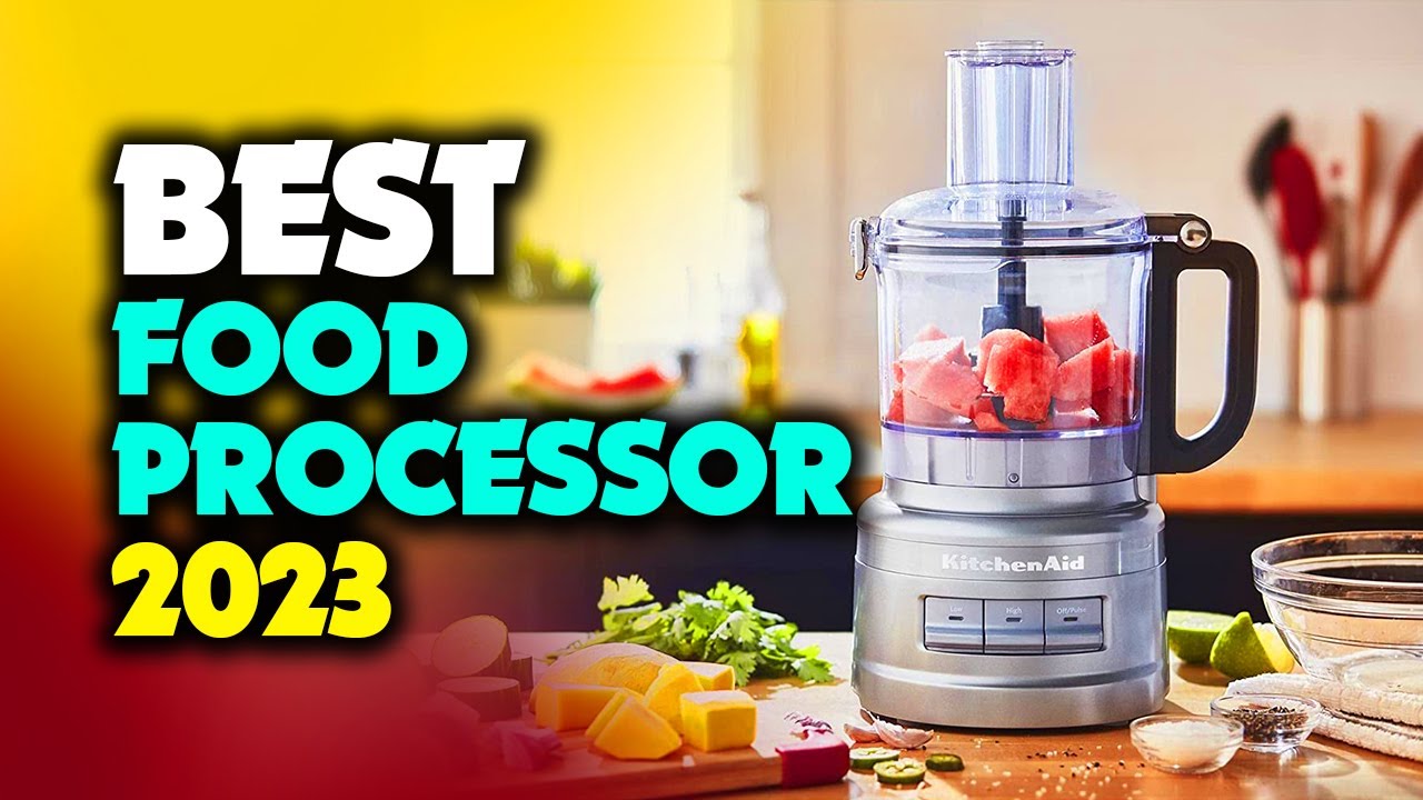TOP 6: Best Food Processor 2023 | for chopping, shredding and slicing!
