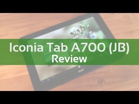 Review: Acer Iconia Tab A700 (met Android 4.1 Jelly Bean)