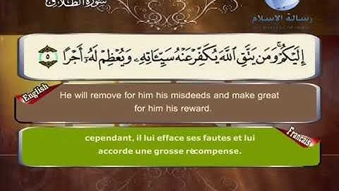 سورة الطلاق   مصطفى اللاهوني