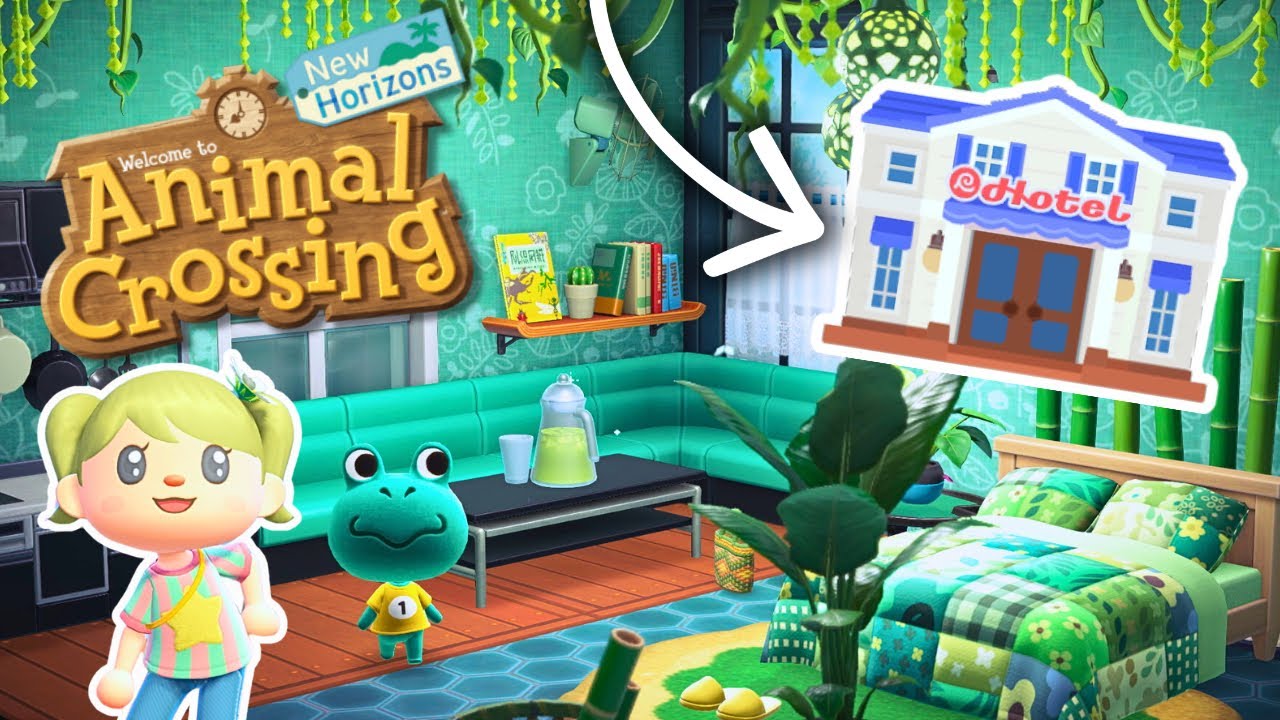 I Used NEW Hotel Items to Redesign Villager Homes… 💫 Animal Crossing: New Horizons