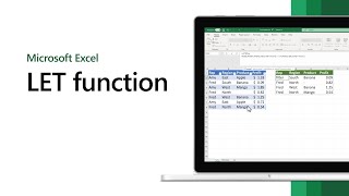 LET function in Excel Office 365