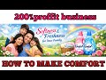 Comfort Fabric Softener Manufacturing Business 