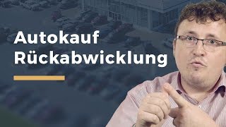 Kann ich ein finanziertes Auto wieder zurück geben?