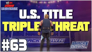 US Title Triple Threat | WWE 2k 2008 Universe Mode #63