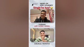 CDS 1 2022 AIR 1 Interview coming this weekend..❤️ #cdsjourney #cdscurrentaffairs#cdstopper #cds2023