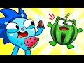 🍉 Watermelon Is Growing In My Tummy 😭 | Funny Kids Songs 😻🐨🐰🦁 And Nursery Rhymes by Baby Zoo