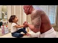 Dwayne Johnson Sings Maui's Rap Portion From Moana For Daughter Tia