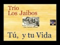 Trío Los Jaibos:  Tú y tu Vida  -  (letra y acordes)