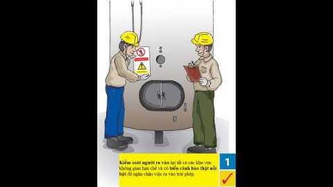 Sổ tay HDAT khi làm việc trong Không gian hạn chế