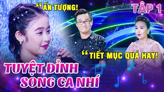 TUYỆT ĐỈNH SONG CA NHÍ mùa 1 - Tập 1 | Cô bé QUÁ DỄ THƯƠNG khiến GIÁM KHẢO BẤN LOẠN VÌ YÊU THÍCH