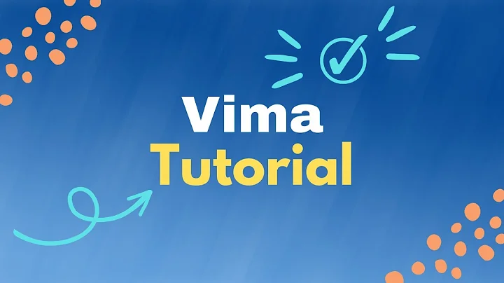 Basic Tutorial to Setup Your Vima Back Office