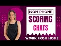 Non-Phone Work From Home Job Scoring Support Chats &amp; Tickets | Computer Provided | No Degree Needed