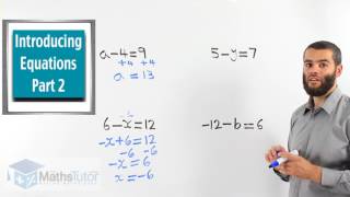 55  Introducing Basic Equations Part 2