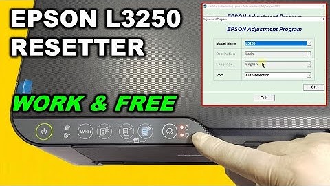 How to Reset Epson L3250 Printer For Free 2025 (Working 100℅)