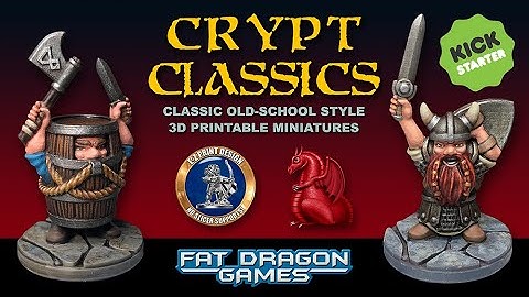 Crypt Classics Supportless Minis!