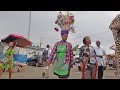 AFRICA MARKET WOMEN PREPARE FOR HEAVY RAIN, GHANA||AFRICAN WALK VIDEOS