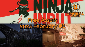 Unreal Engine free assets February 2025 Part 1